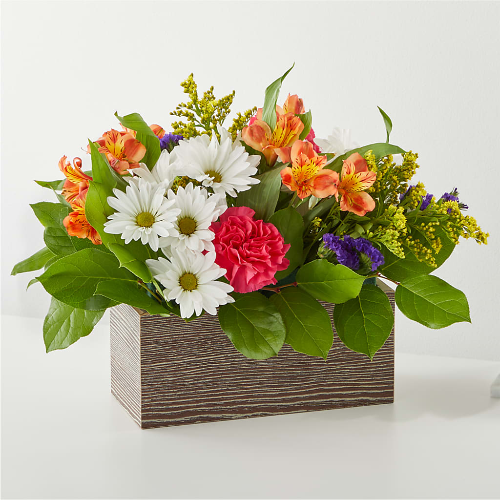 Oopsie Daisy Box Bouquet – Le Bloom Floral, Le Mars IA