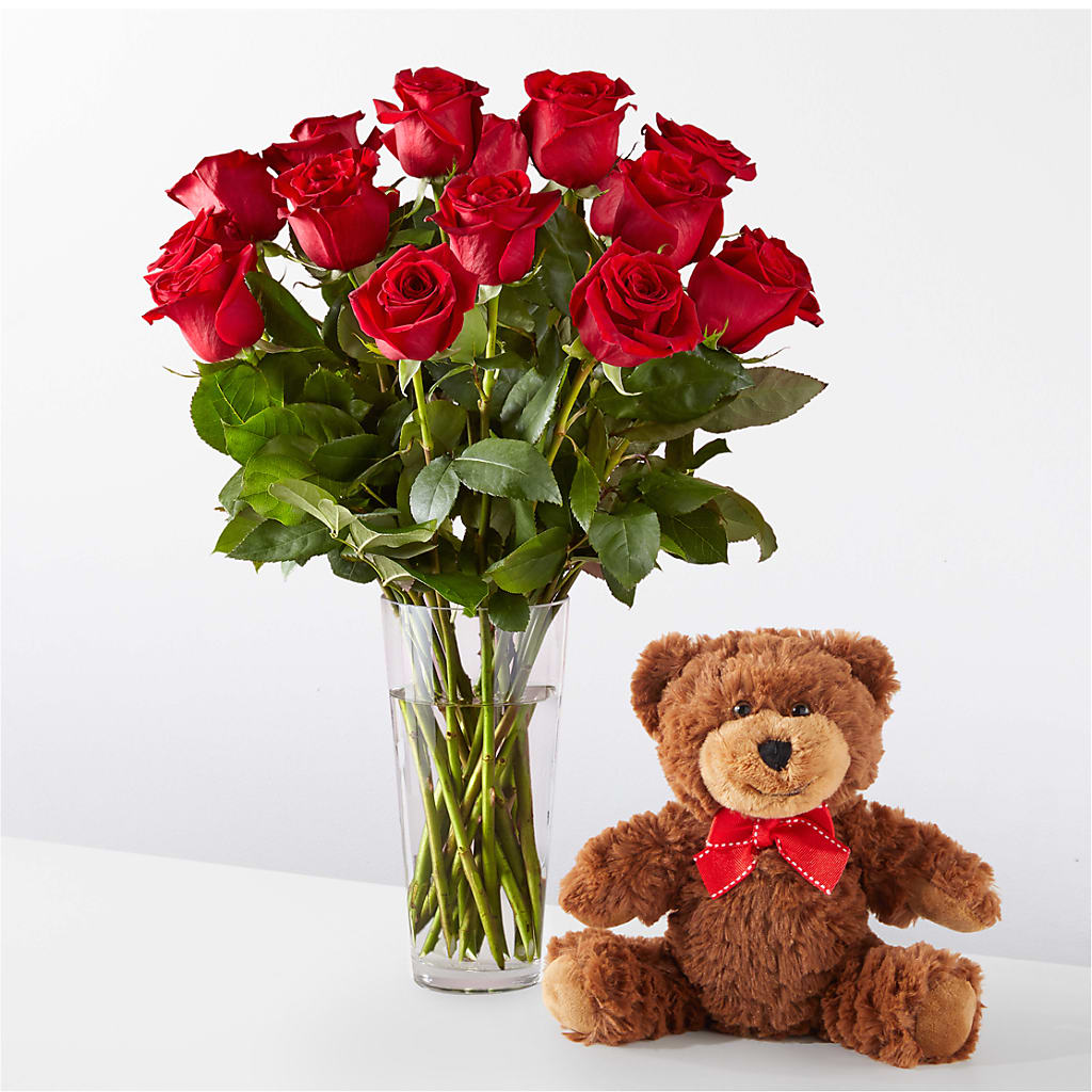 Romantic Long Stem Red Rose Bouquet Bundles – Le Bloom Floral, Le Mars IA