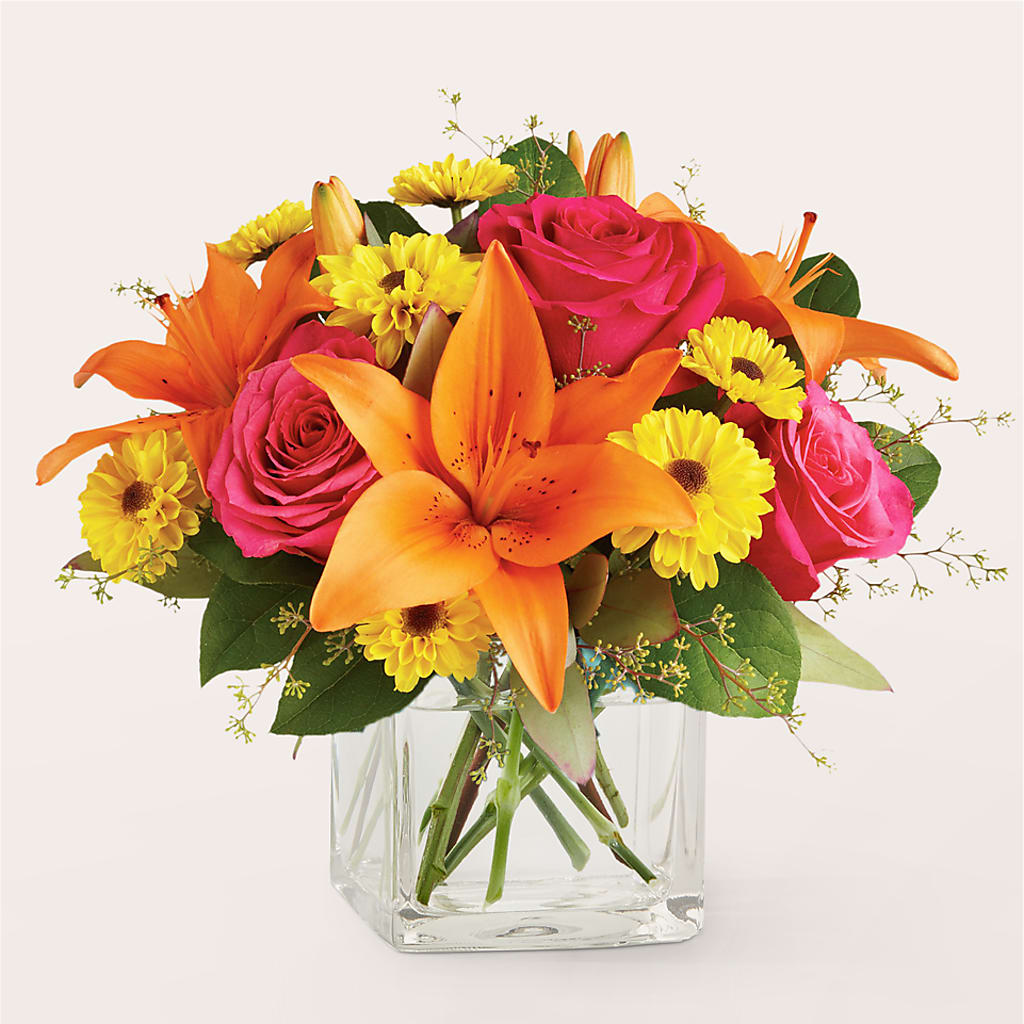Neon Lights Bouquet – Le Bloom Floral, Le Mars IA