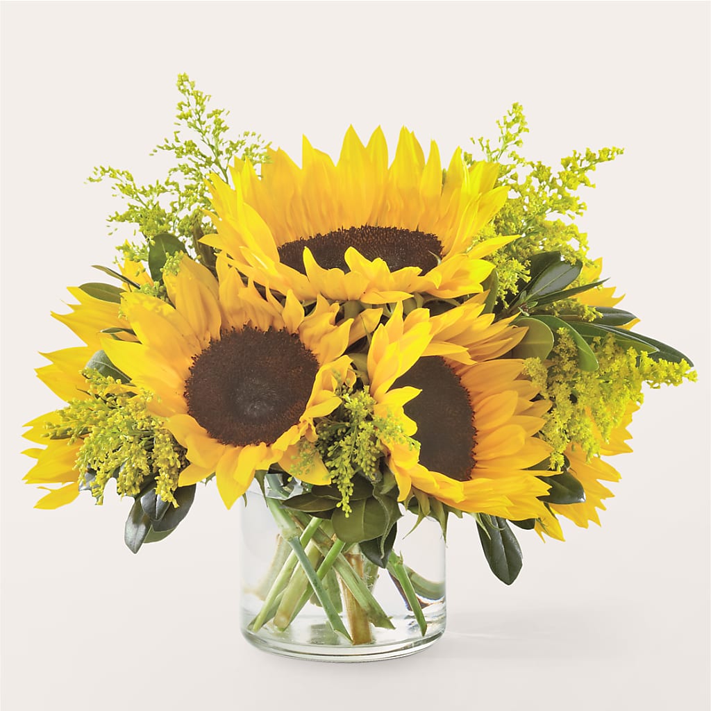 Beaming Sunflower Bouquet – Le Bloom Floral, Le Mars IA