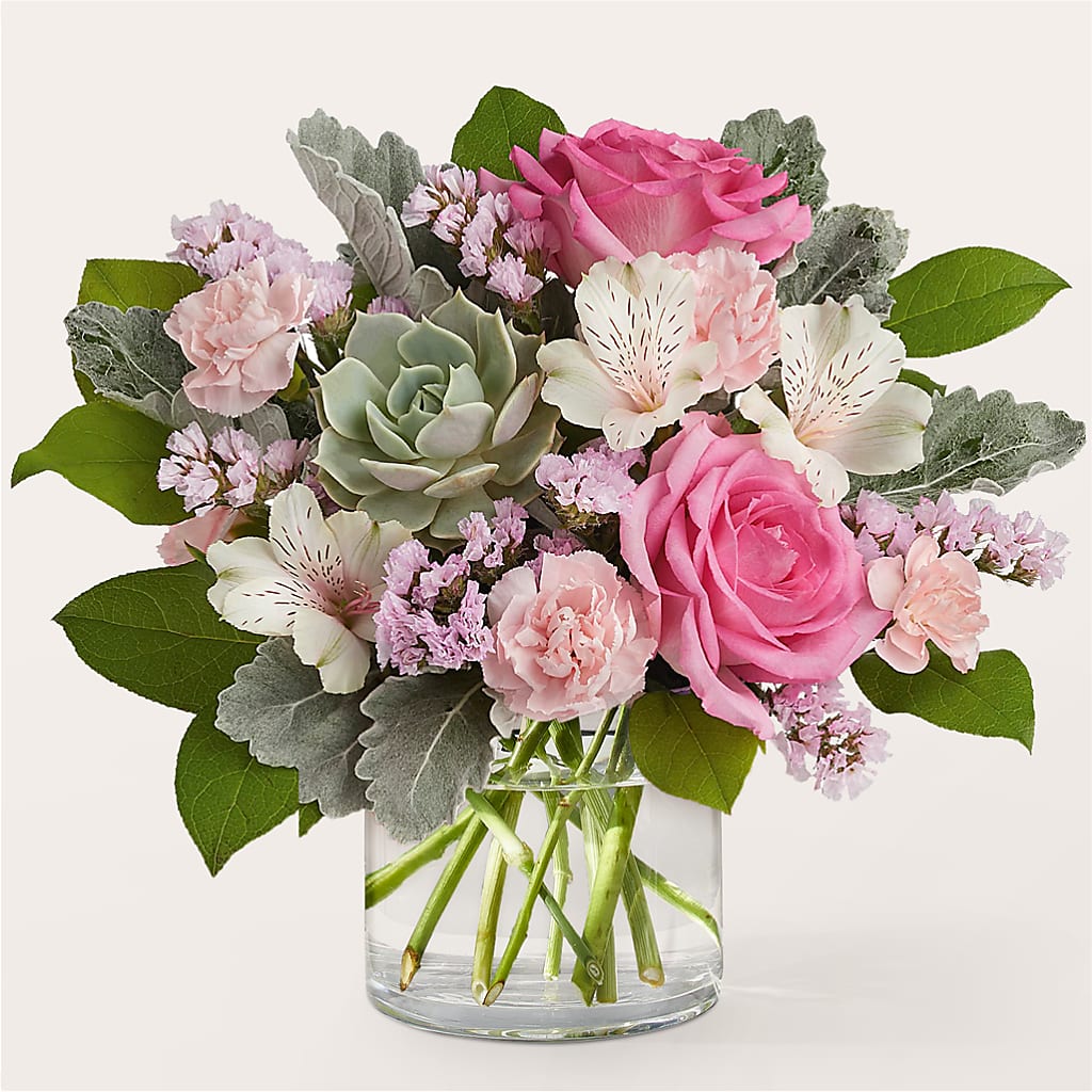 Dusty Rose Bouquet – Le Bloom Floral, Le Mars IA