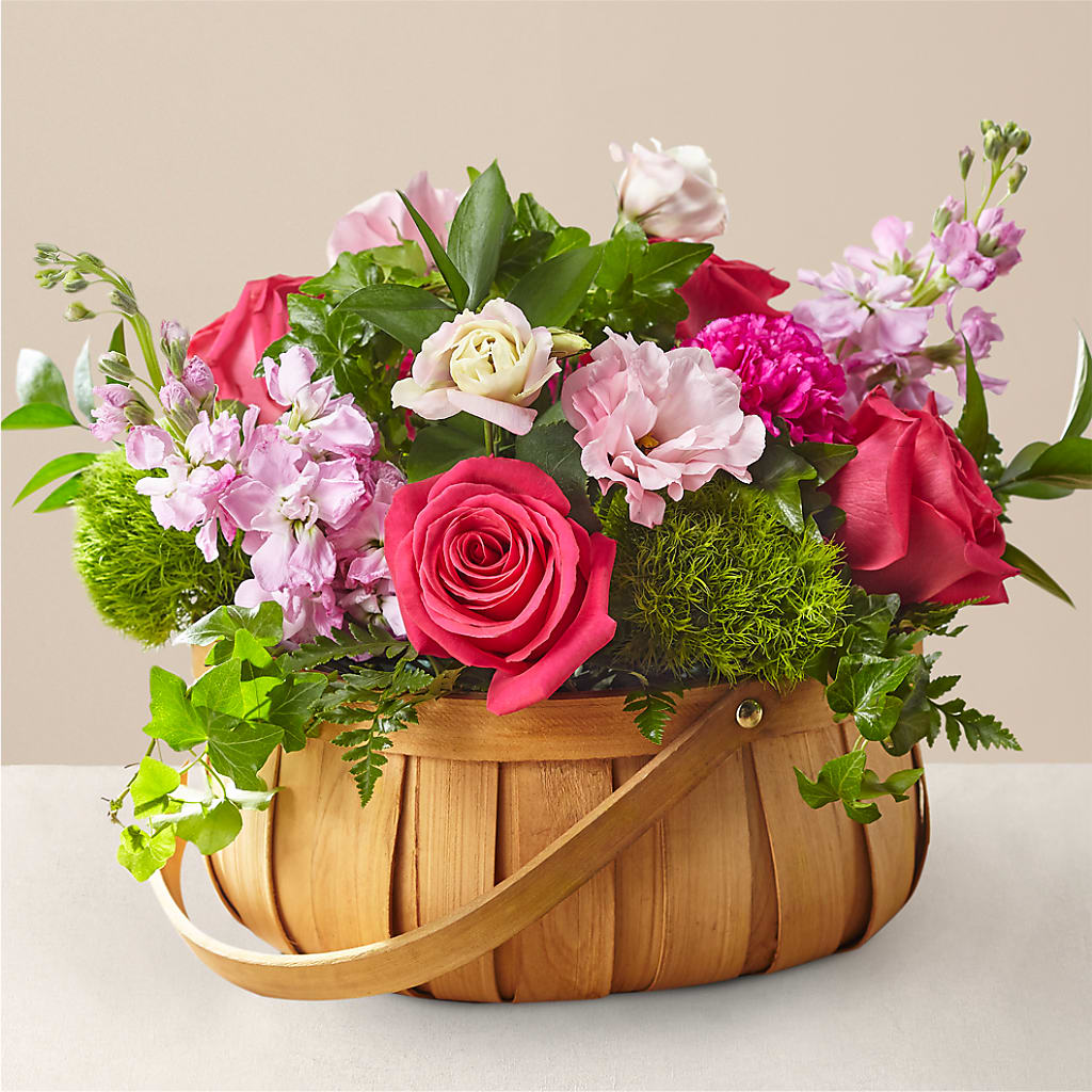 Radiance in Bloom Basket – Le Bloom Floral, Le Mars IA
