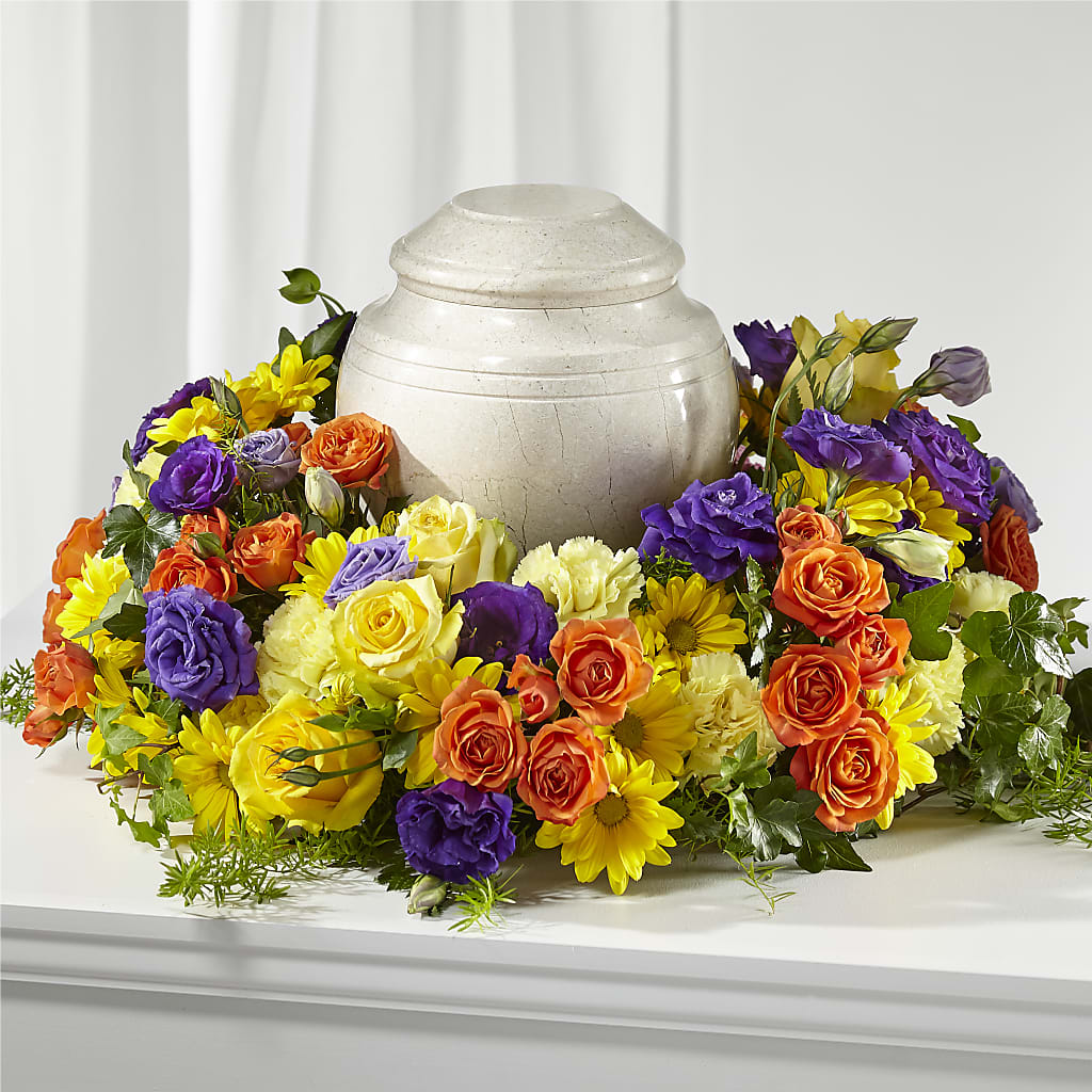 Blossoms of Remembrance Cremation Adornment – Le Bloom Floral, Le Mars IA