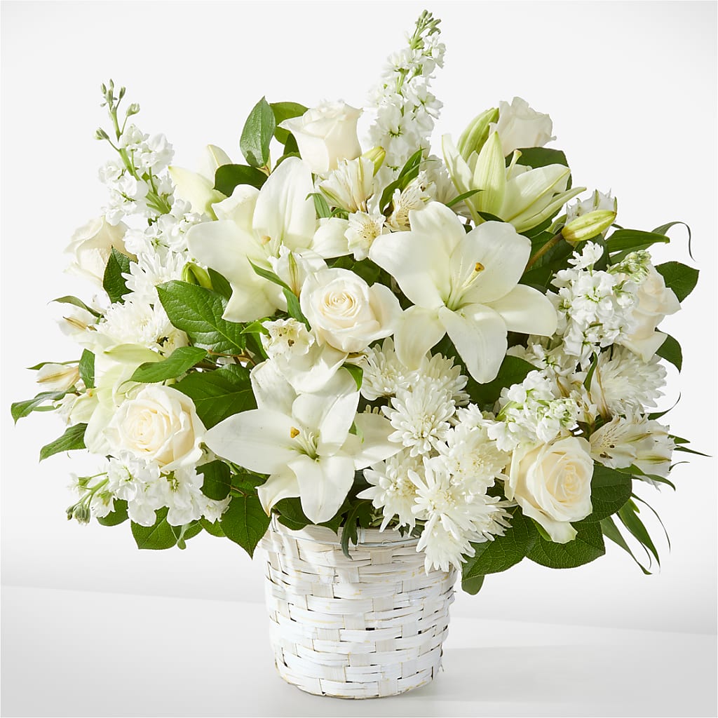 Peaceful Reflections Arrangement – Le Bloom Floral, Le Mars IA