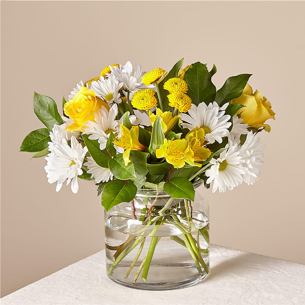 Sunny Sentiments Bouquet – Le Bloom Floral, Le Mars IA