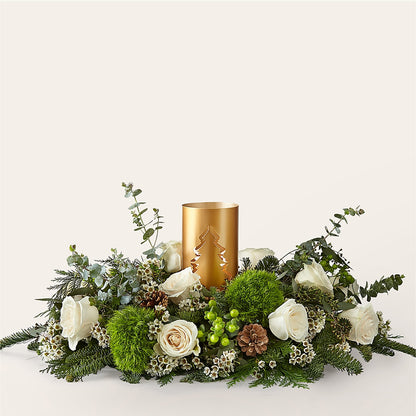 Chestnuts Roasting Centerpiece –  Le Bloom Floral, Le Mars IA