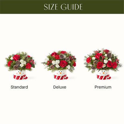 Jolly Snowman Bouquet –  Le Bloom Floral, Le Mars IA
