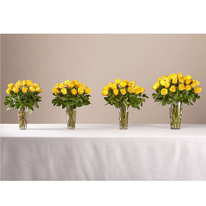 Long Stem Yellow Rose Bouquet –  Le Bloom Floral, Le Mars IA