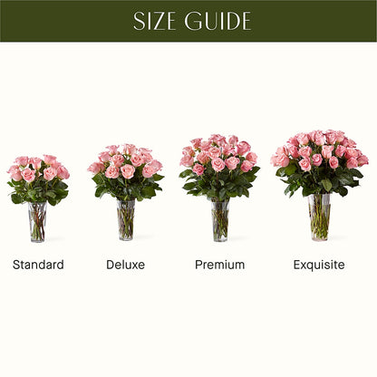 Long Stem Pink Rose Bouquet –  Le Bloom Floral, Le Mars IA