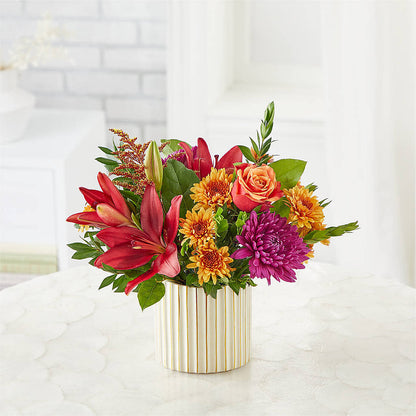 Burgundy Landscape Bouquet –  Le Bloom Floral, Le Mars IA