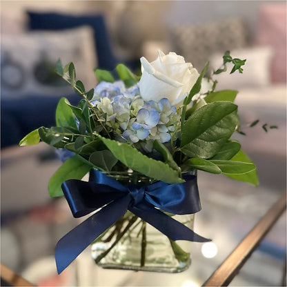 Sky Blue Delight Bouquet –  Le Bloom Floral, Le Mars IA