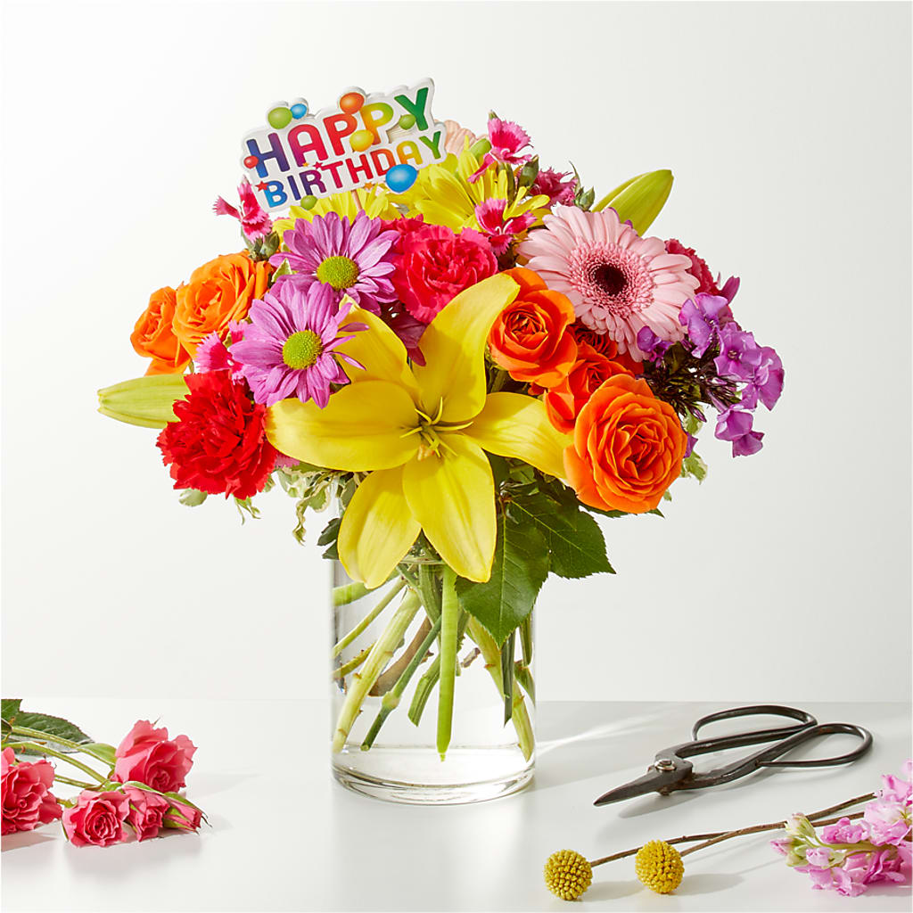 Cue the Confetti - A Florist Original –  Le Bloom Floral, Le Mars IA