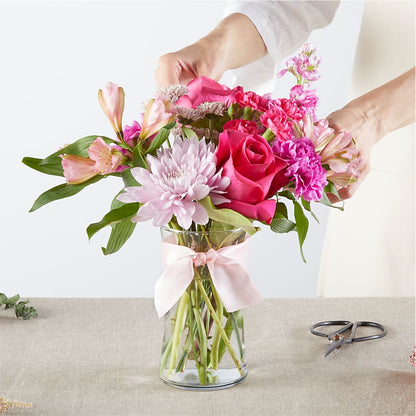 Pink Ribbon - A Florist Original –  Le Bloom Floral, Le Mars IA