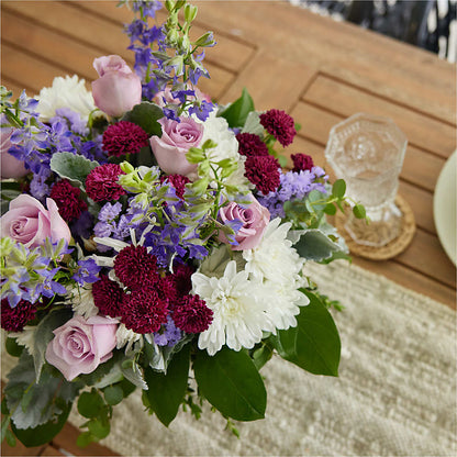 Violet Frost Bouquet –  Le Bloom Floral, Le Mars IA