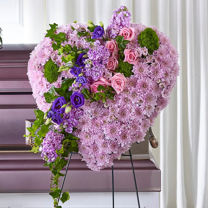 Treasured Love Standing Heart –  Le Bloom Floral, Le Mars IA