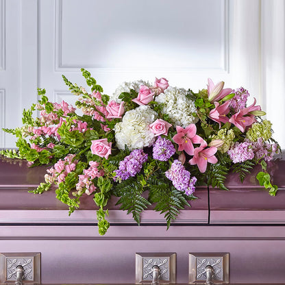 Life's Gratitude Casket Spray –  Le Bloom Floral, Le Mars IA