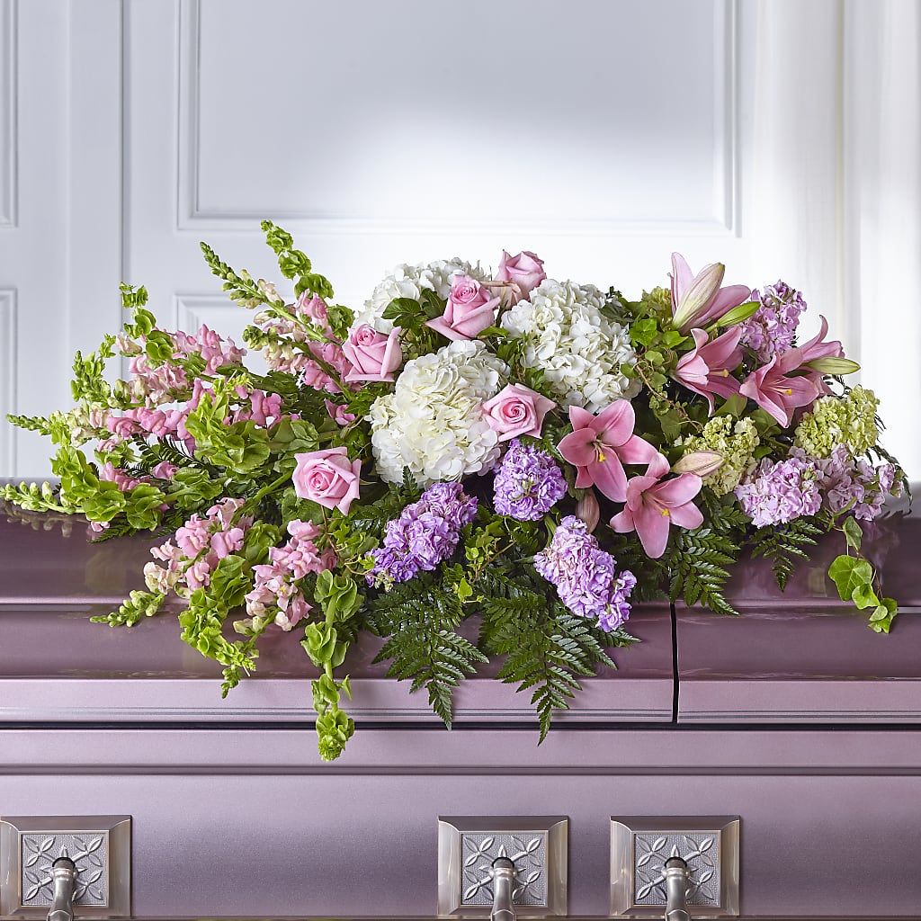 Life's Gratitude Casket Spray –  Le Bloom Floral, Le Mars IA