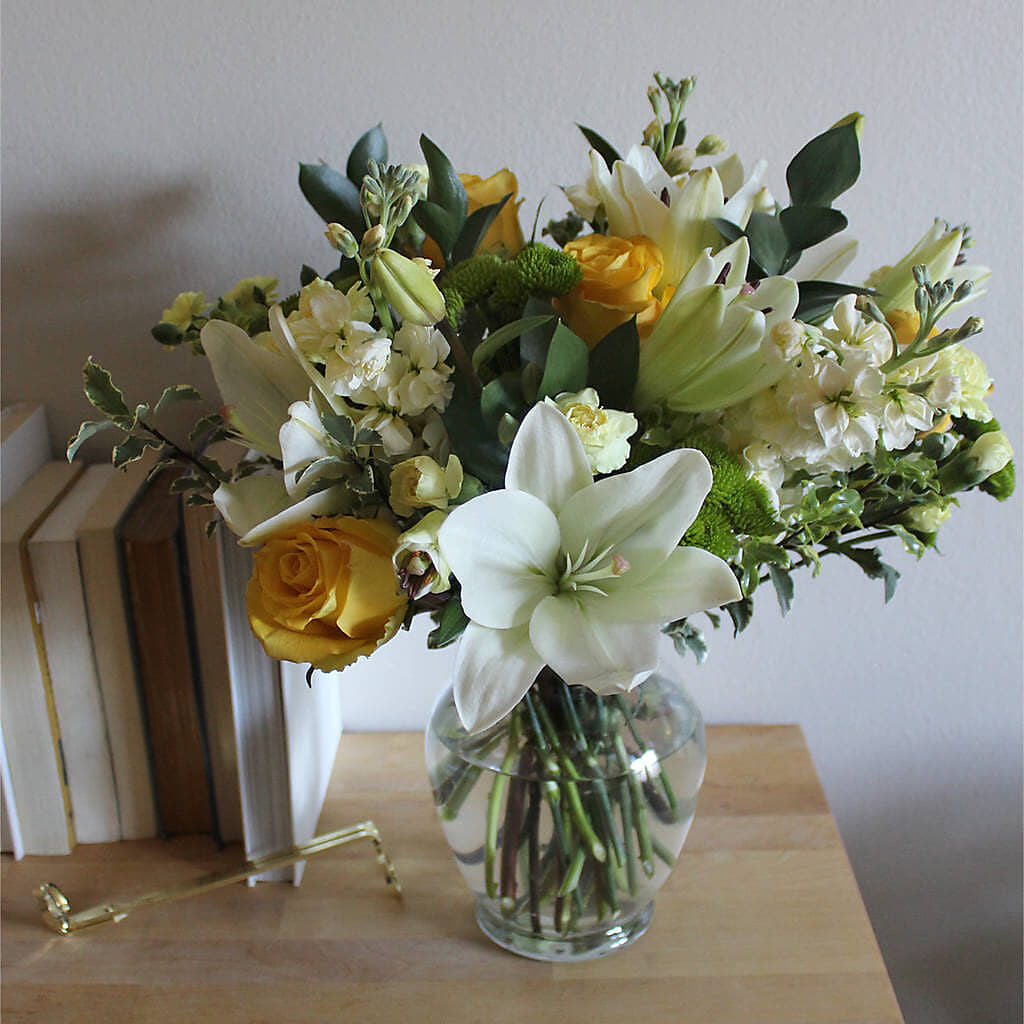 Hope & Serenity Bouquet –  Le Bloom Floral, Le Mars IA