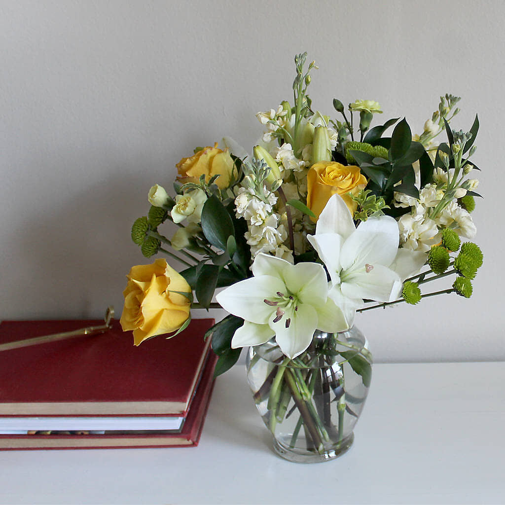 Hope & Serenity Bouquet –  Le Bloom Floral, Le Mars IA