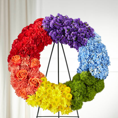 Circle of Love Wreath –  Le Bloom Floral, Le Mars IA