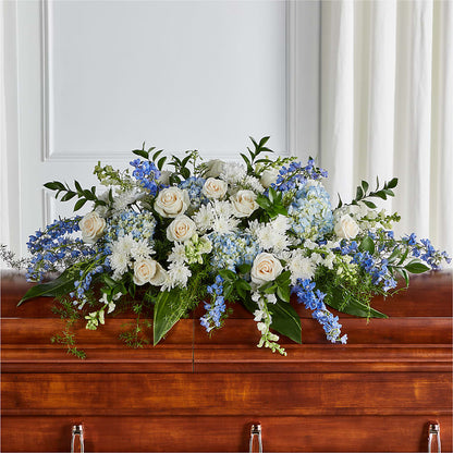 Timeless Essence Casket Spray –  Le Bloom Floral, Le Mars IA