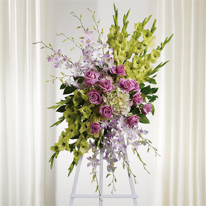 Lasting Legacy Standing Spray –  Le Bloom Floral, Le Mars IA