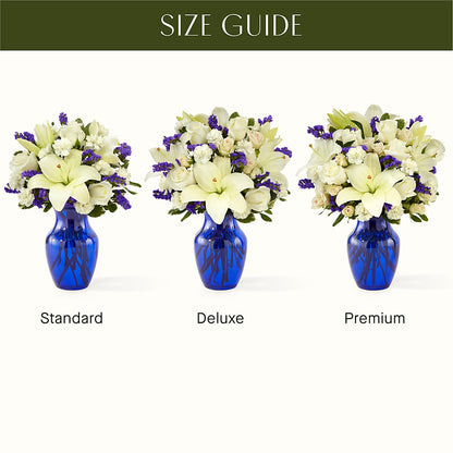 Sapphire Rush Bouquet –  Le Bloom Floral, Le Mars IA