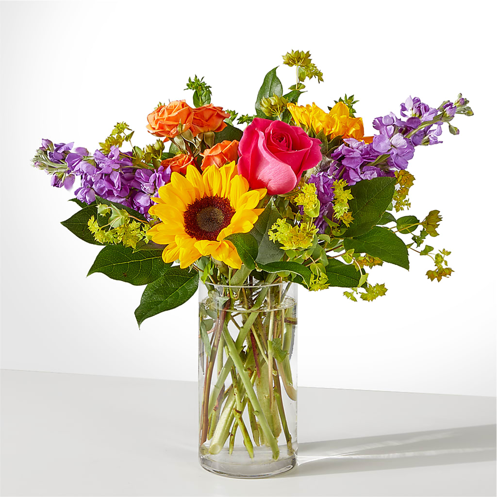 Vibrant Greetings Bouquet –  Le Bloom Floral, Le Mars IA