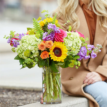 Vibrant Greetings Bouquet –  Le Bloom Floral, Le Mars IA