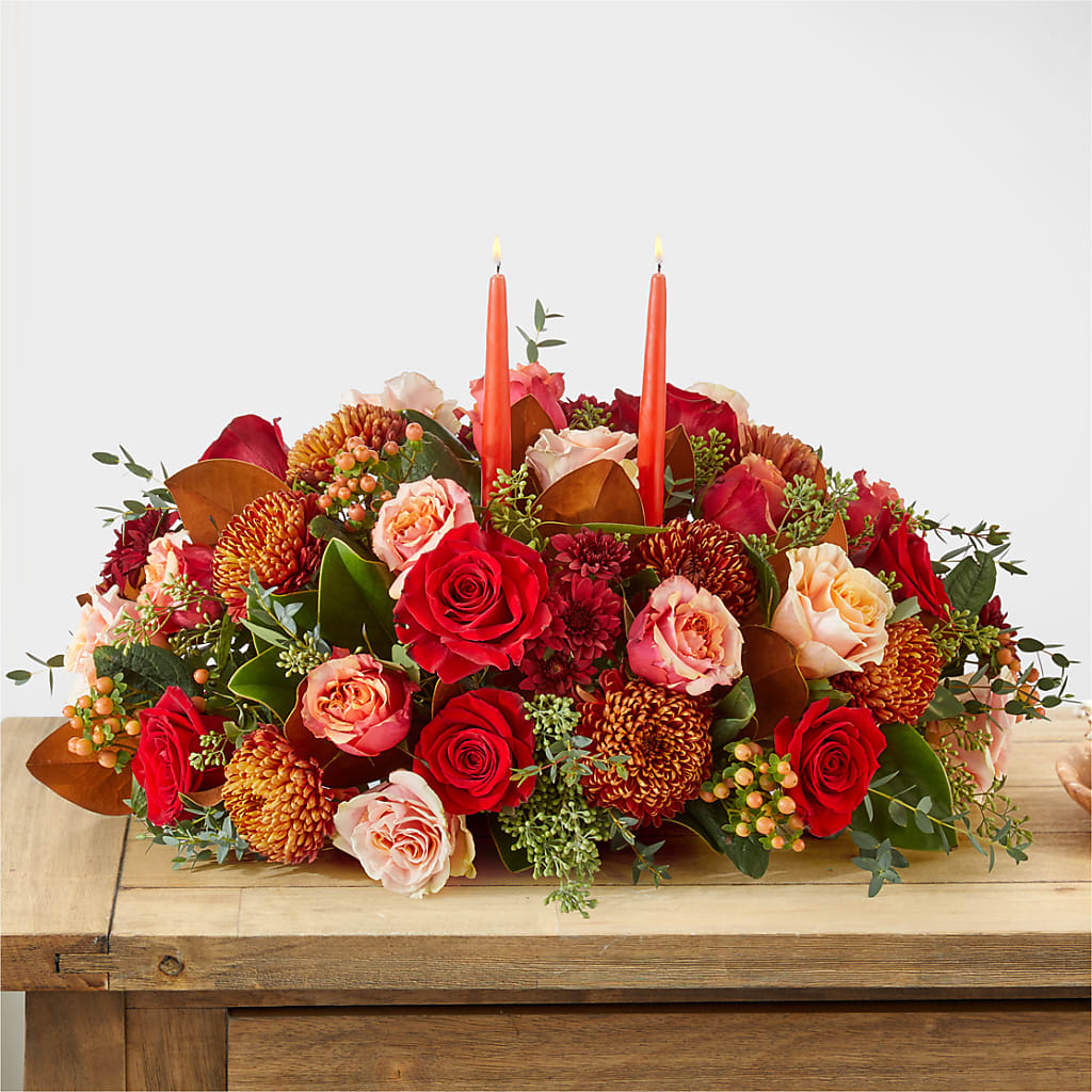 Gather Near Centerpiece –  Le Bloom Floral, Le Mars IA