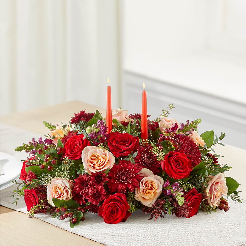 Most Thankful Centerpiece –  Le Bloom Floral, Le Mars IA