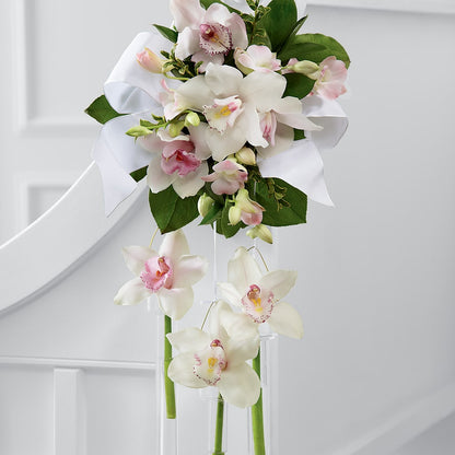 Perfect Entrance Pew Arrangement –  Le Bloom Floral, Le Mars IA