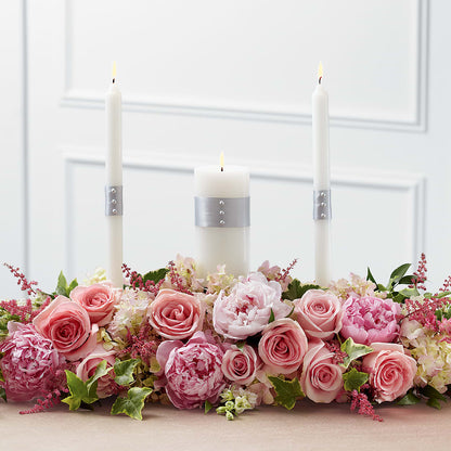 Worldwide Romance Unity Candle Arrangement –  Le Bloom Floral, Le Mars IA