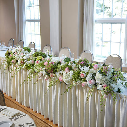 State of Joy Head Table Arrangement –  Le Bloom Floral, Le Mars IA