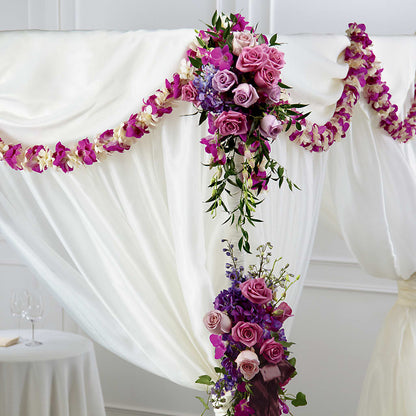 Color & Light Chuppah Decor –  Le Bloom Floral, Le Mars IA