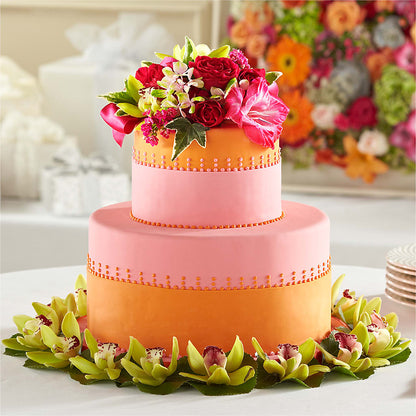 Sweet Citrus Cake Decor –  Le Bloom Floral, Le Mars IA
