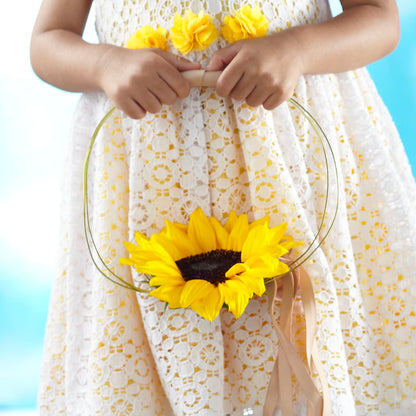 Sweet Sunshine Flower Girl Bouquet –  Le Bloom Floral, Le Mars IA