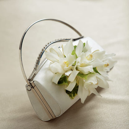 White Purse Decor –  Le Bloom Floral, Le Mars IA